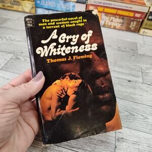 A CRY OF WHITENESS Thomas J. Fleming1969 First Dell‎ Printing Paperback